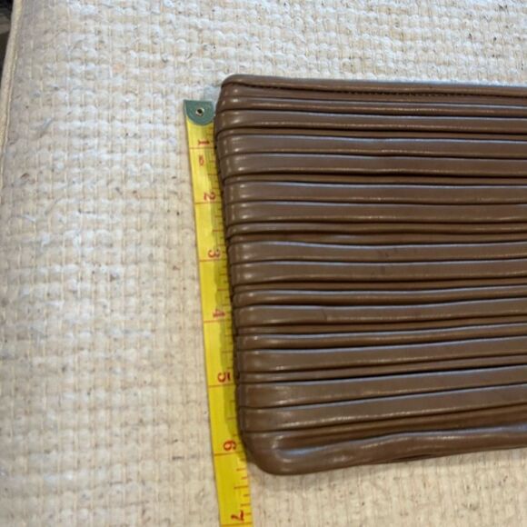 Thacker Leather Fringe Ring Bangle Wristlet - Picture 9 of 10